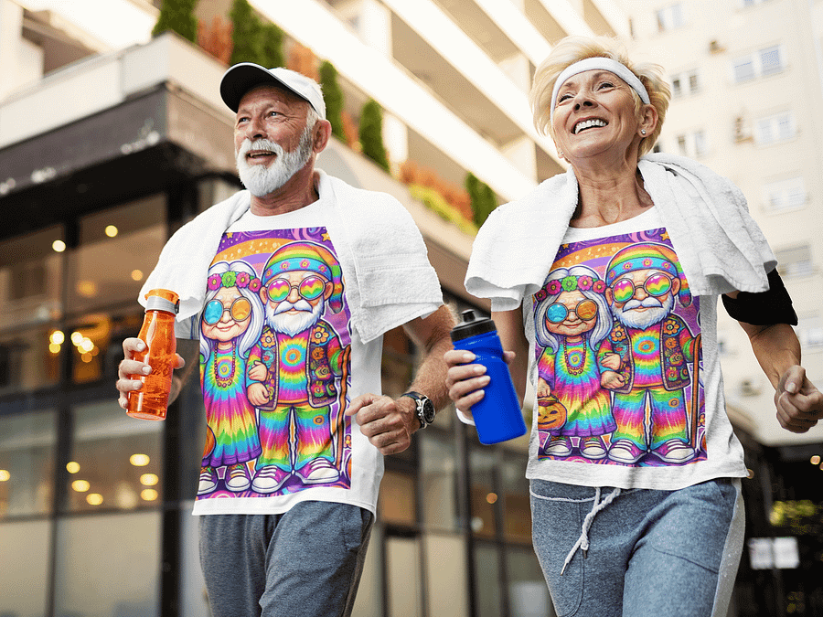 Hippy Trippy Halloween Family Collection: Psychedelic Tie-Dye Halloween Art product image (3)