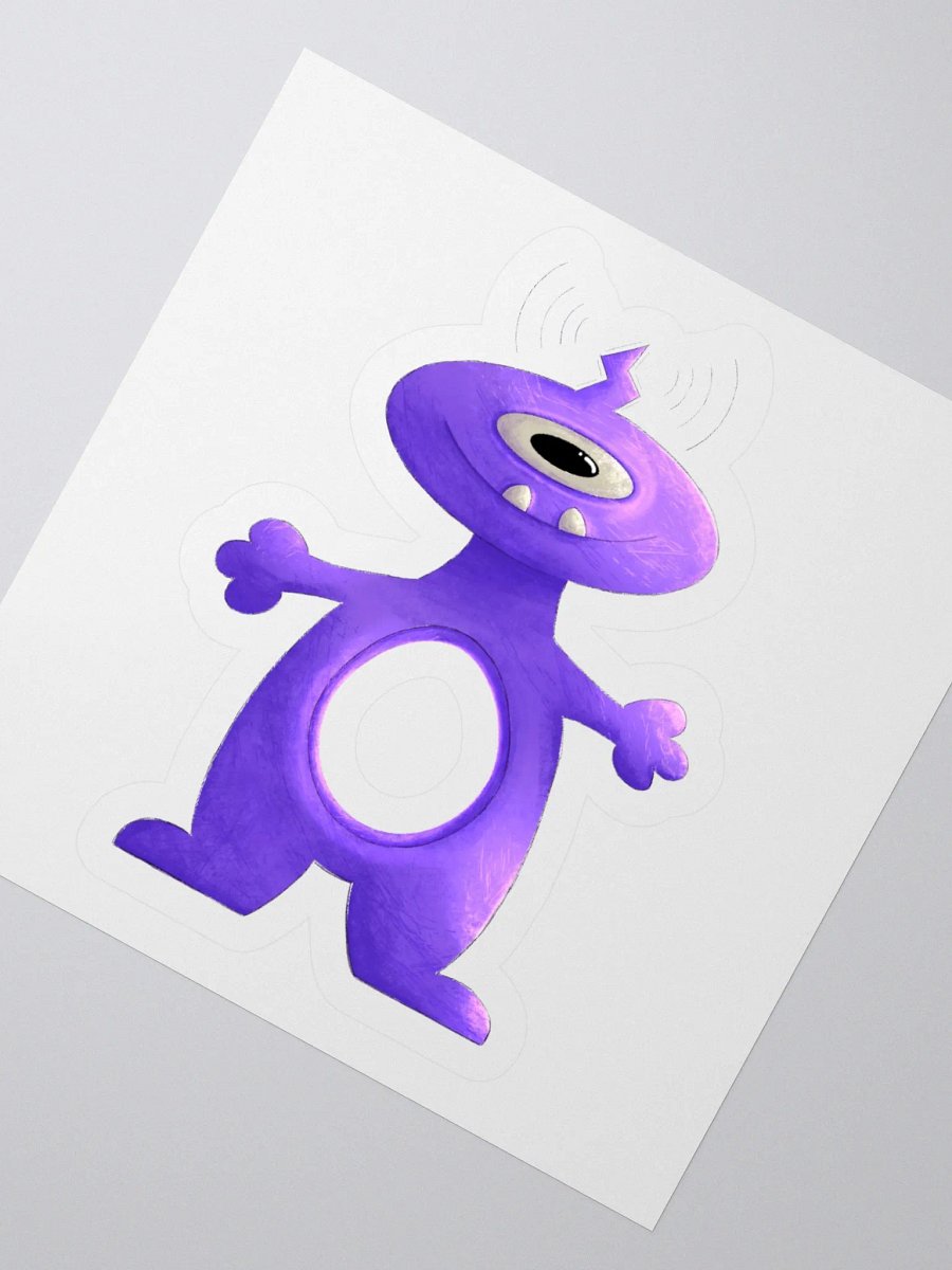 Little Monster Zappy Kiss Cut Stickers product image (6)