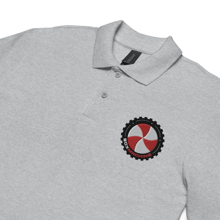Sox Machine Pinwheel Logo Unisex Polo product image (2)