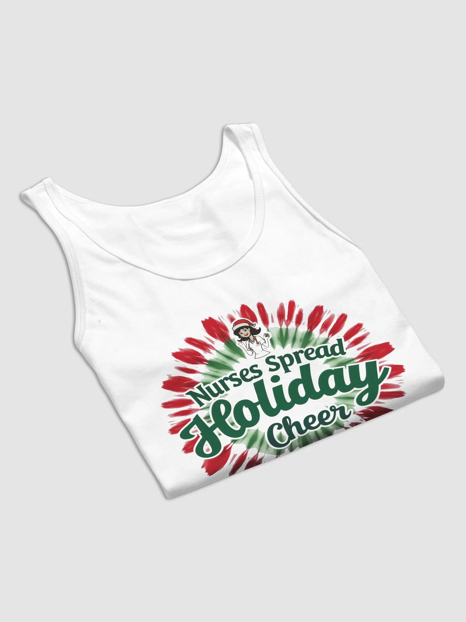 Cheerful Holiday Nurse Tank product image (23)