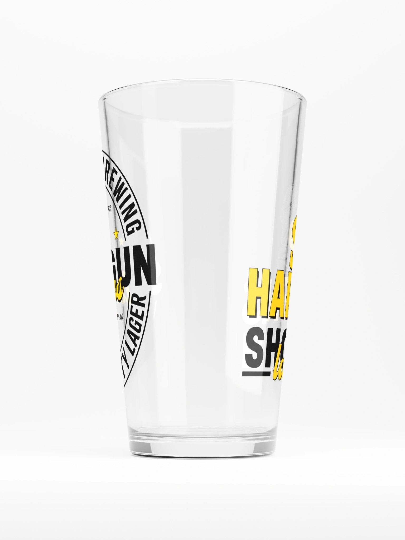 Sip Happens With Shotgun Lagers Pint Glass product image (4)