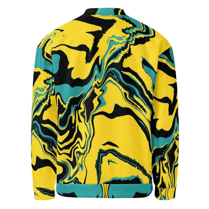 Swirling Spectrum All-Over Bomber Jacket product image (2)