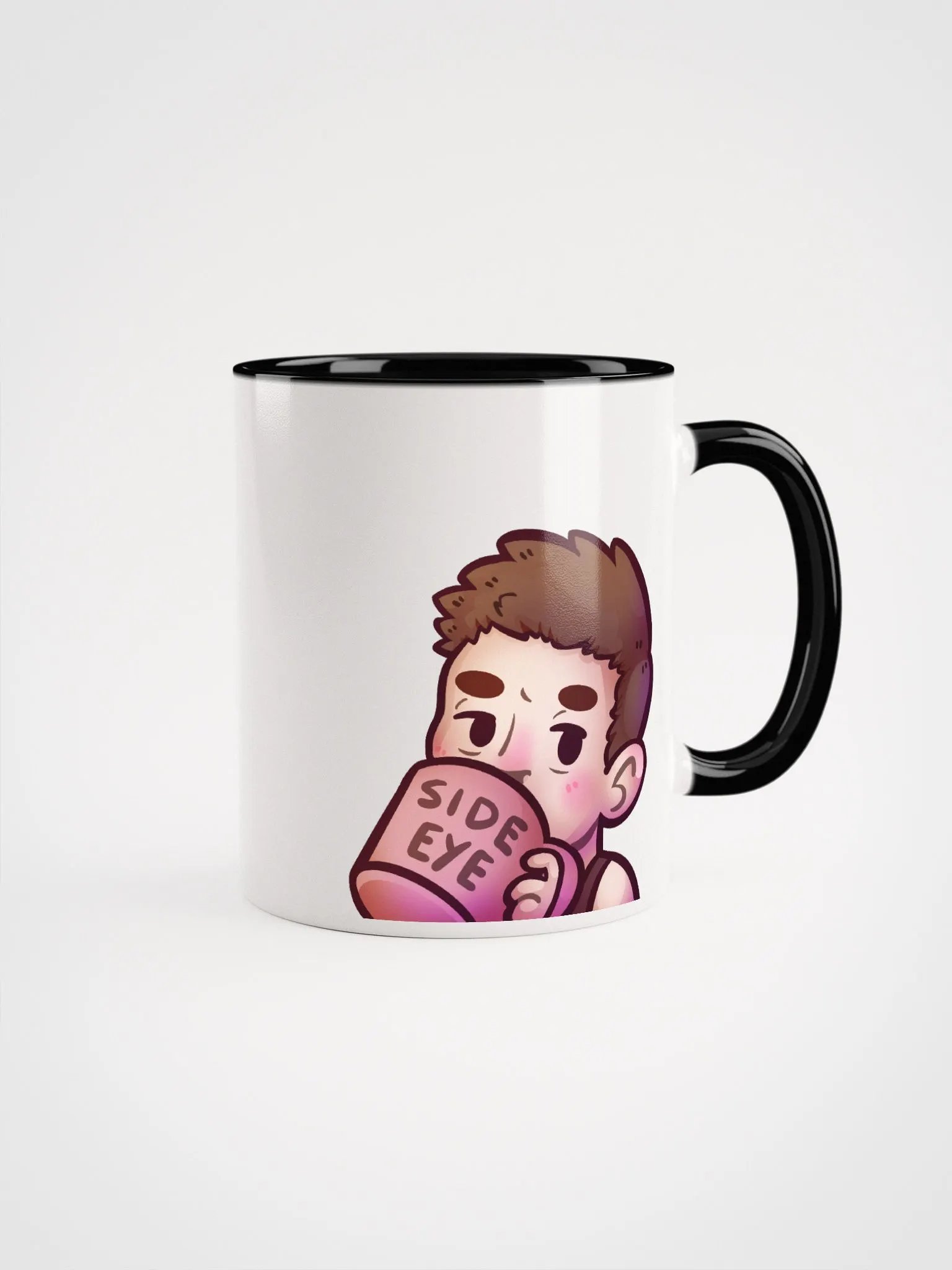JeffBrutlag Side-Eye Mug (w/ color inside) product image (3)