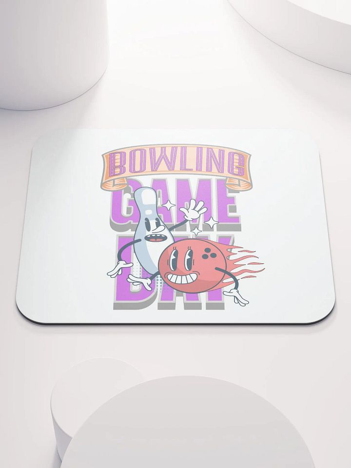 Game Day Bowling Lively Blast Mouse Pad product image (1)