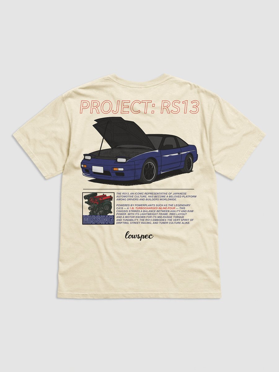 PROJECT: RS13 Tee product image (2)
