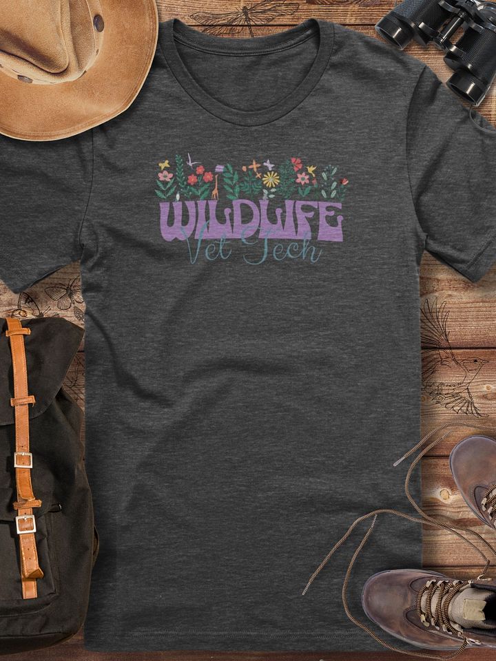 Wildlife Vet Tech T-Shirt, Vet Tech Gift, Wildlife Lover T-shirt product image (1)