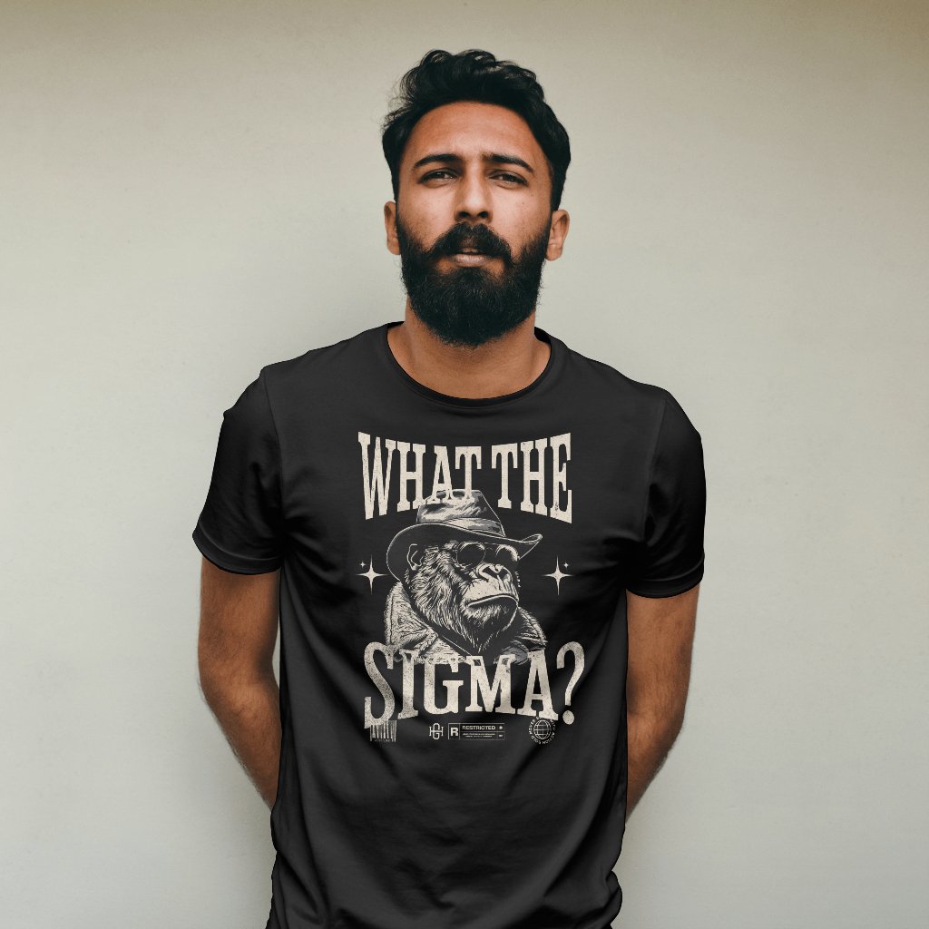 What The Sigma, Gorilla Sigma Swagger T-Shirt product image (3)
