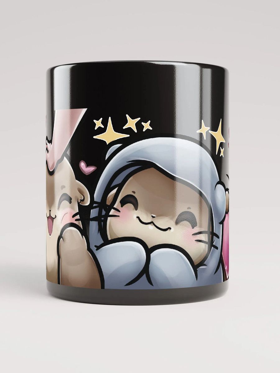 Black Glossy Mug - Otter product image (2)