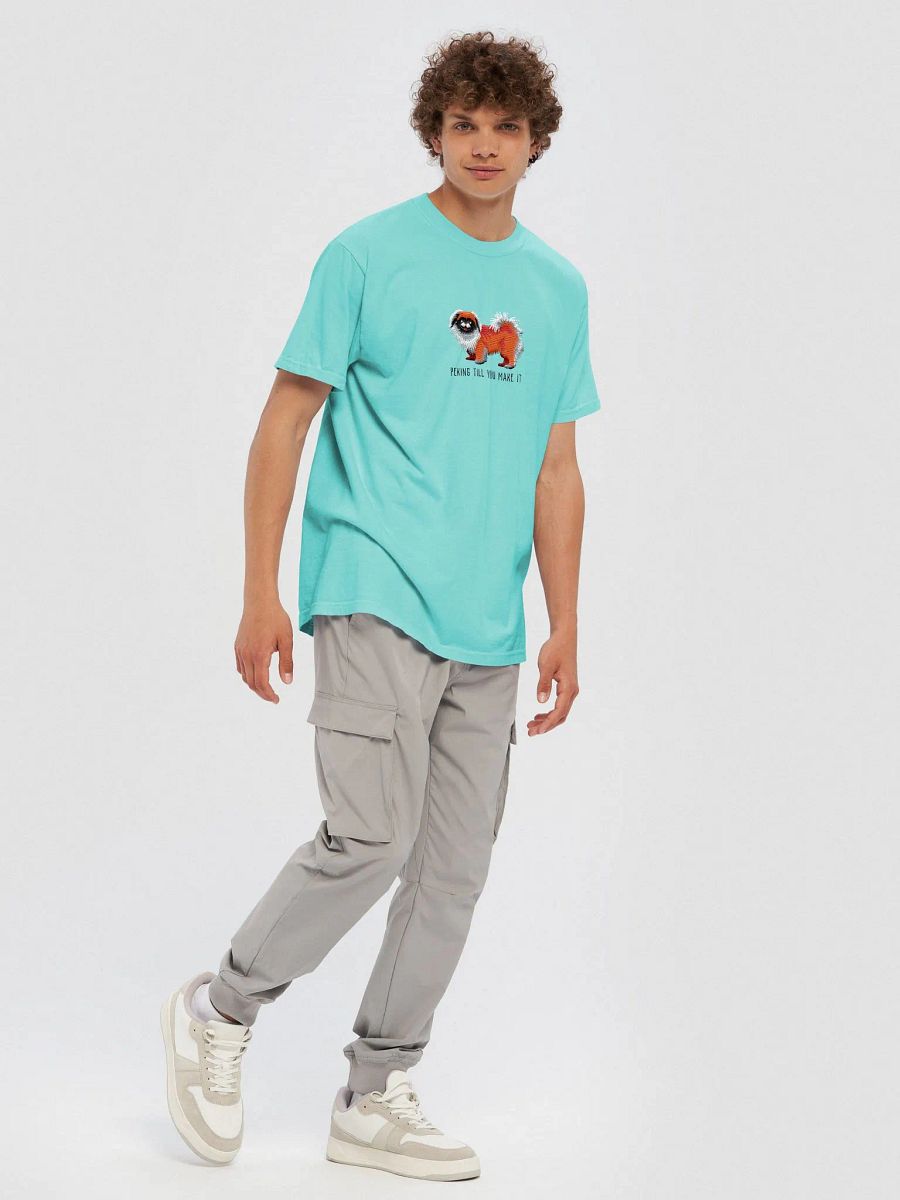Peking Till You Make It T-Shirt(Embroidered) of a Pekingese product image (10)