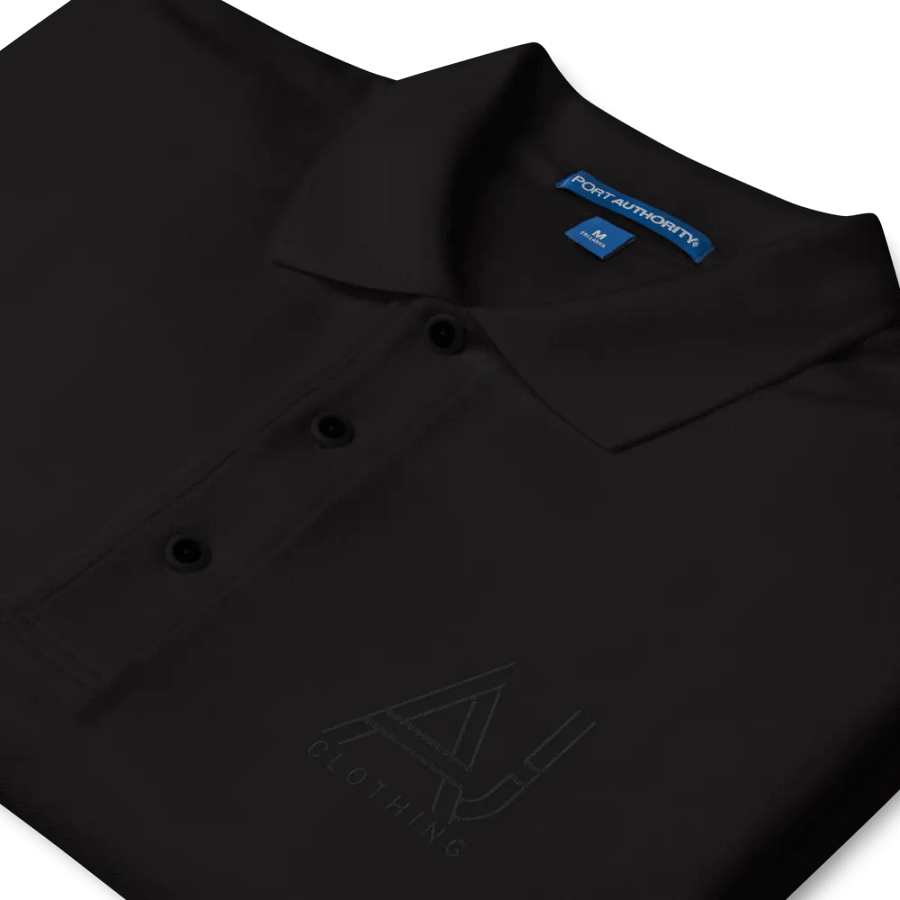 Men's Polo Shirt (Black Embroided Logo) product image (22)
