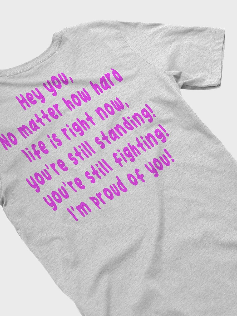 hey you female t-shirt athletic heather product image (4)