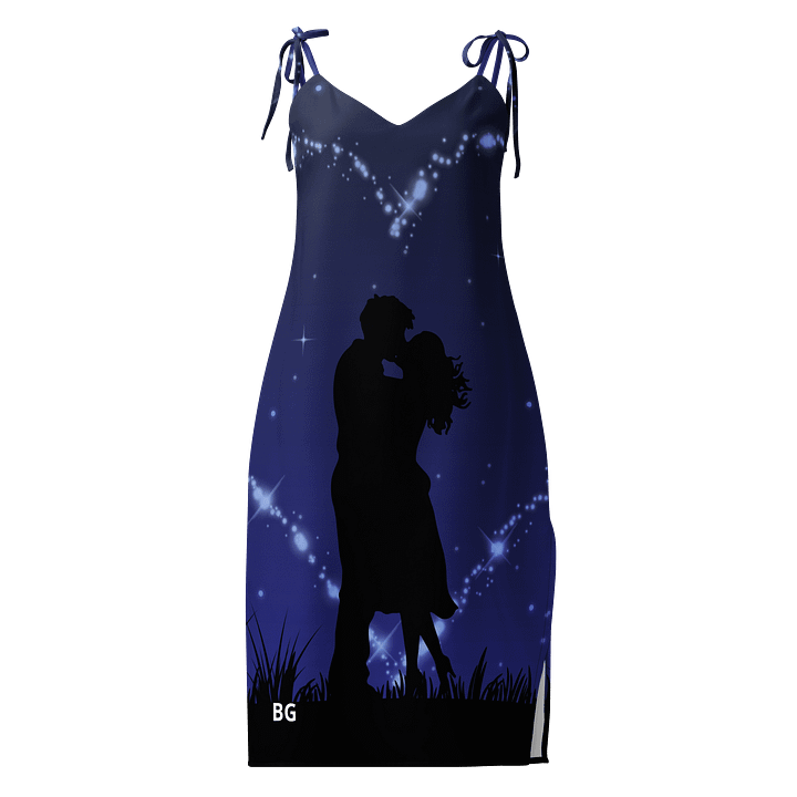 'You Need To Find Some New' All-Over Print Slip Dress product image (2)