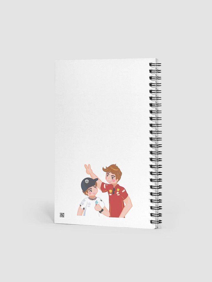 Ollie and Kimi Spiral Notepad product image (2)