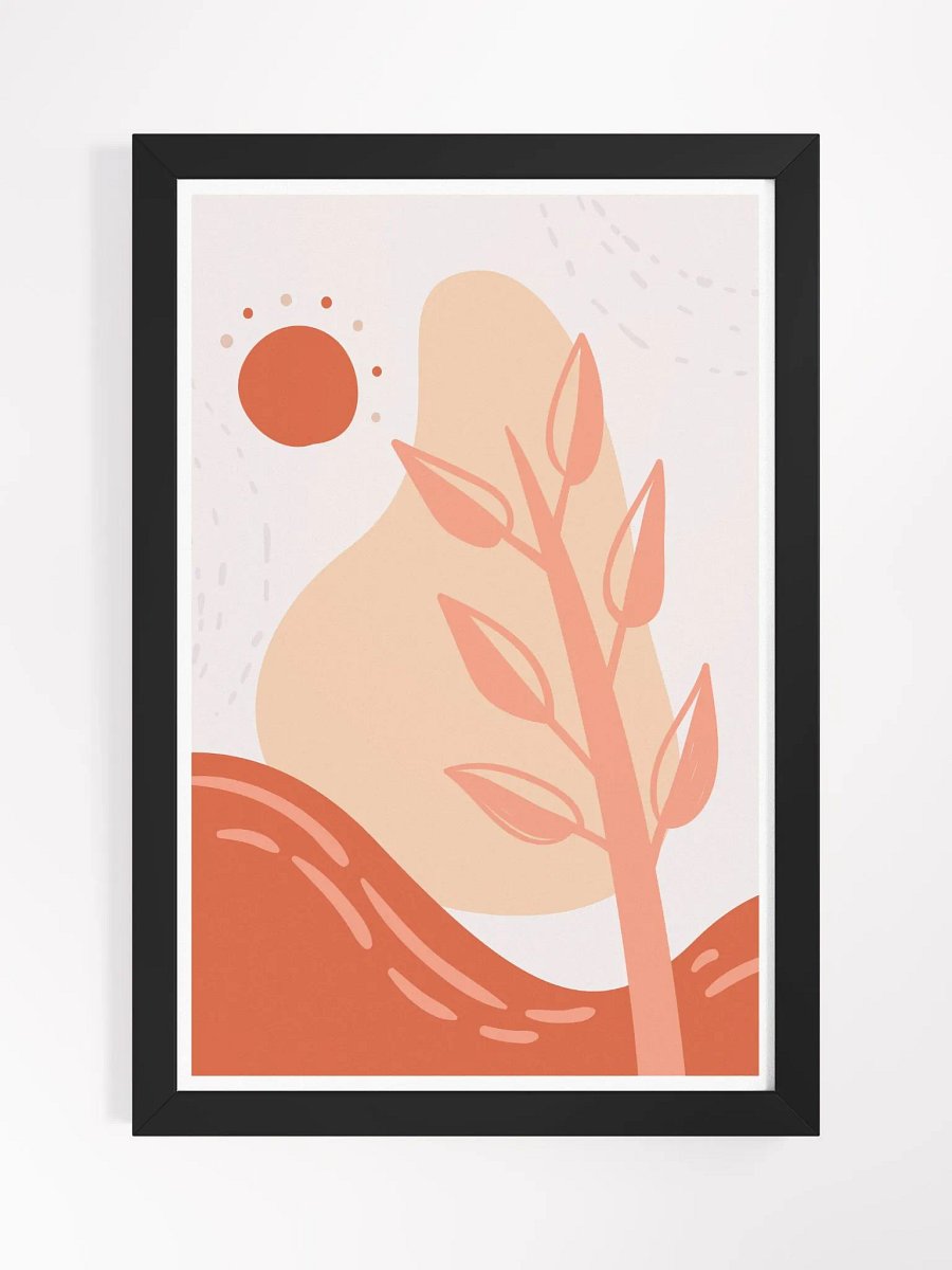 Vibrant Ayous Wood Framed Matte Poster product image (5)