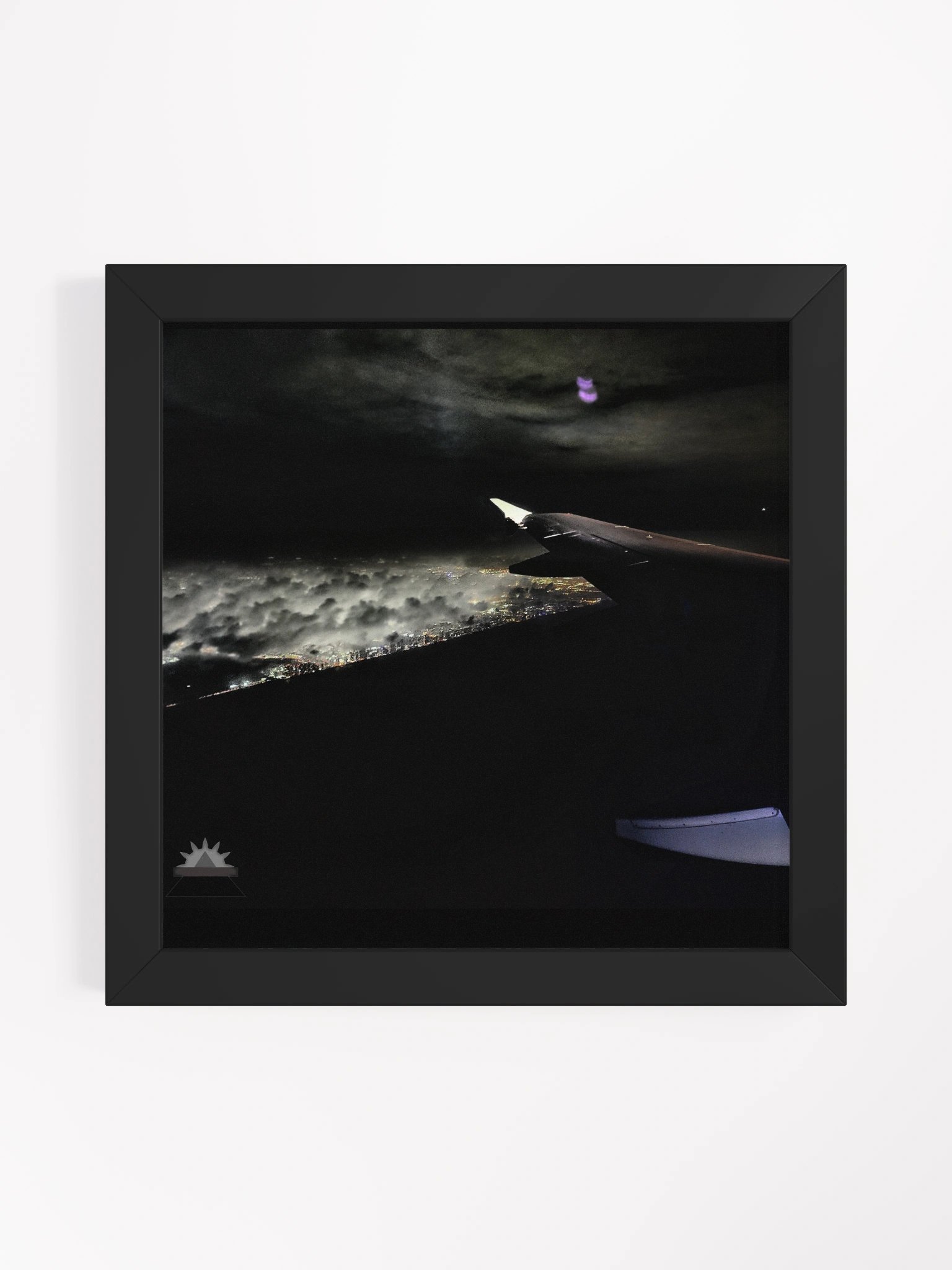 Night Flight - Framed High-Quality Matte Poster product image (1)