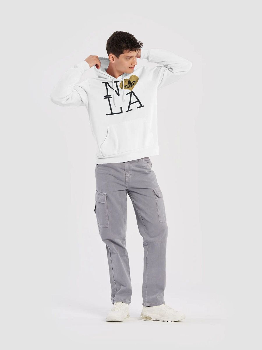 I LOVE NOLA **SUPERSOFT BIGSHOT HOODIE** (GOLD HEART WRAP) product image (40)