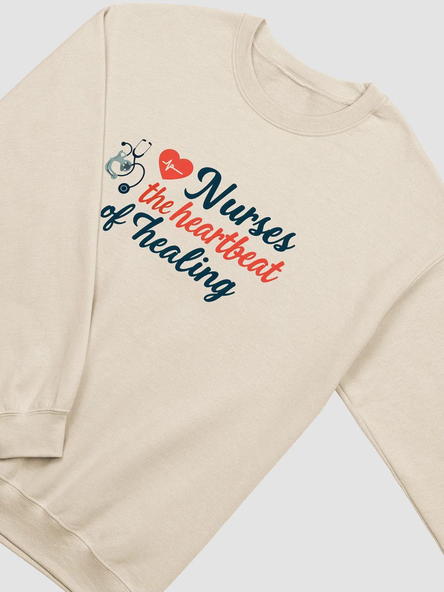 Healing Heartbeat Nurses Crewneck product image (6)