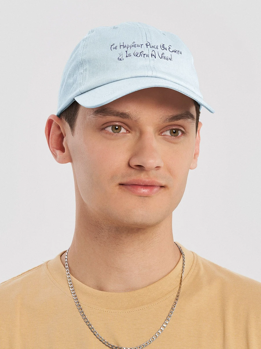 Happiest Place On Earth Is With A Vixen low profile hat product image (17)