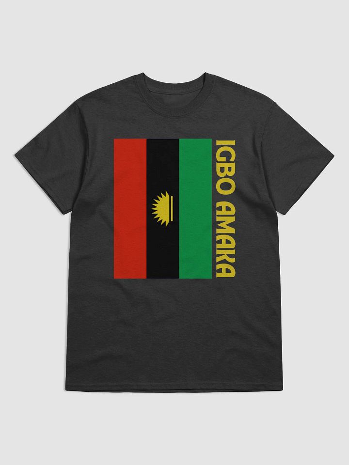 IGBO AMAKA Dark Graphic Heavyweight Unisex T-shirt product image (1)