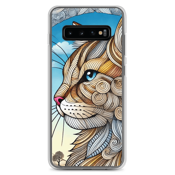 Whimsical Cat Dreams Samsung® Case | AI Design cat product image (8)