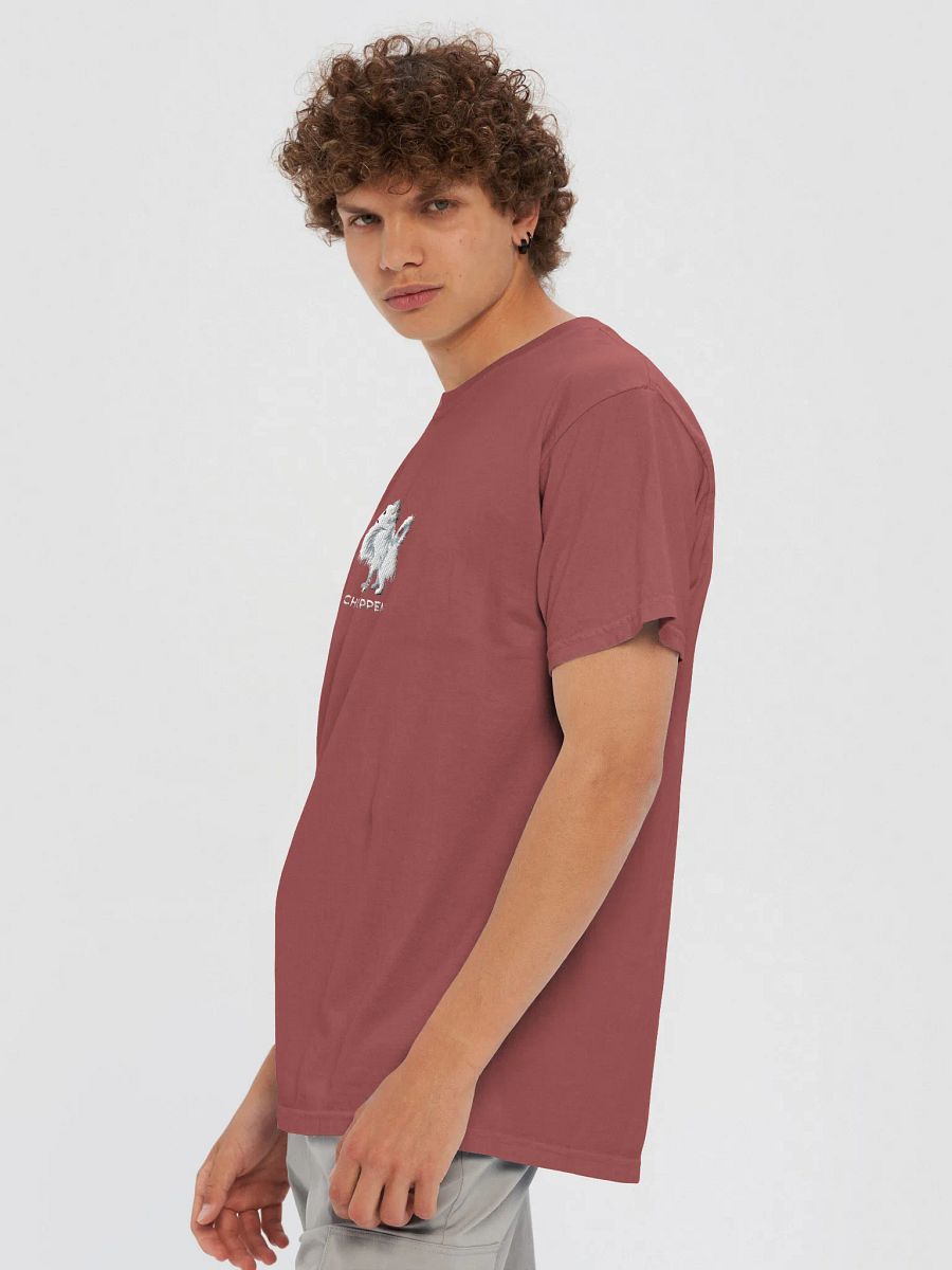 Chi Happens T-Shirt(Embroidered) of a Longhaired Chihuahua(White) product image (14)