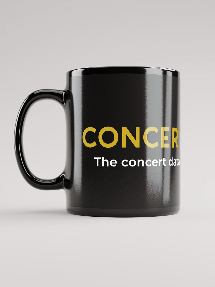 Concert Archives Mug (Black) product image (4)