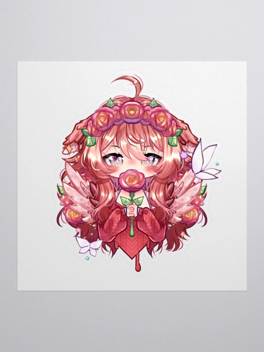 Floral BeakerBird Sticker product image (1)