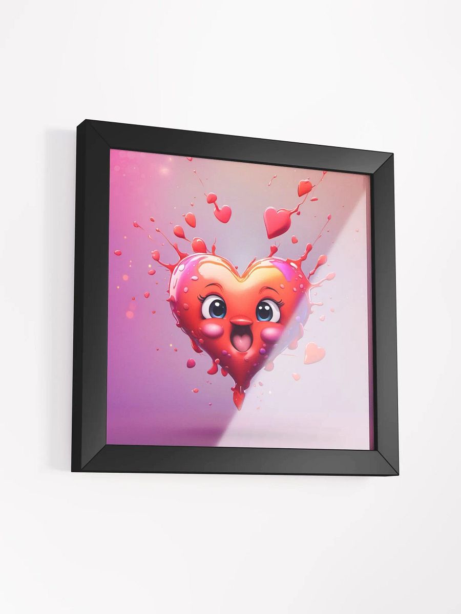 Framed Cute Heart Poster product image (23)