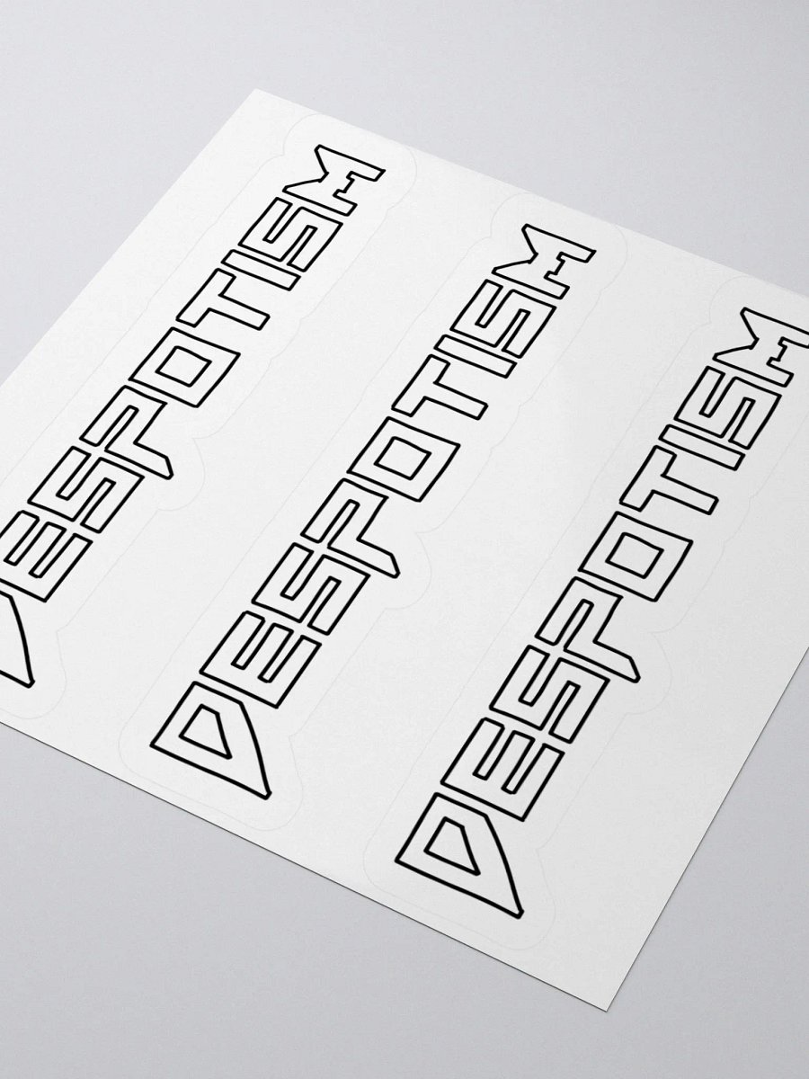 DESPOTISM Sticker Sheet product image (1)