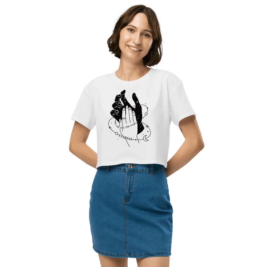 We Are Like The Stars Women's Premium Crop Top product image (89)