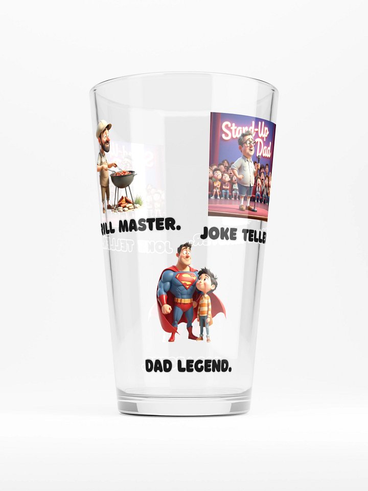 Grill Master. Joke Teller. Dad Legend. – Funny Father’s Day Cartoon Art product image (2)