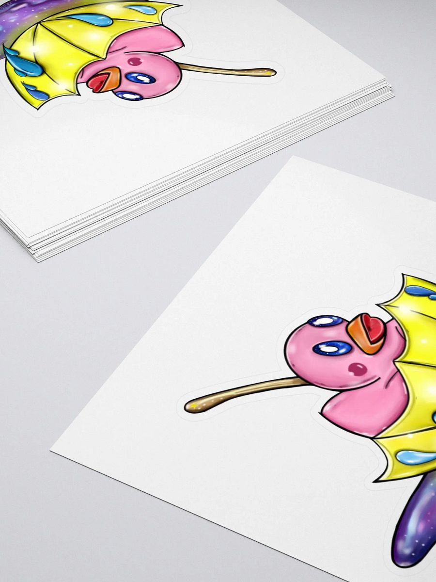 Dirby Duckus the Galactic Umbrella Warrior Sticker product image (4)