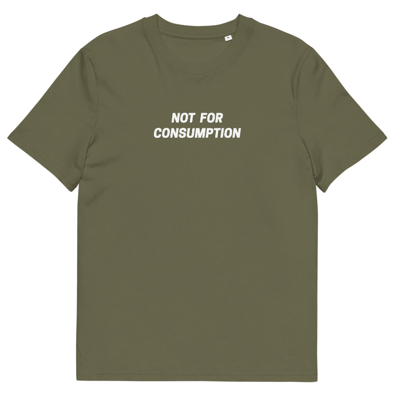 Khaki Unisex T-shirt product image (2)