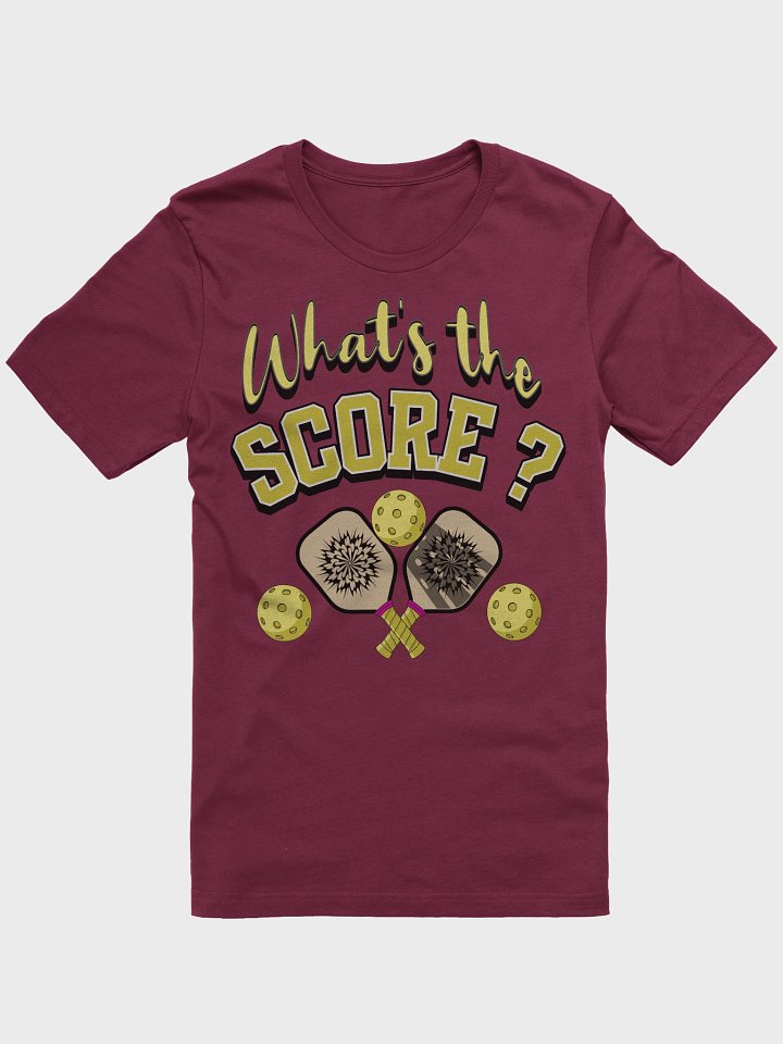 Whats The Score Pickleball Stylishly Tee product image (4)