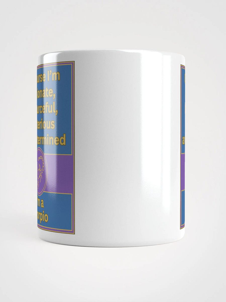Of Course I’m Scorpio Zodiac Sign Mug, Zodiac Sign Vibes Mug, Scorpio Mug, Astrological Mug product image (6)