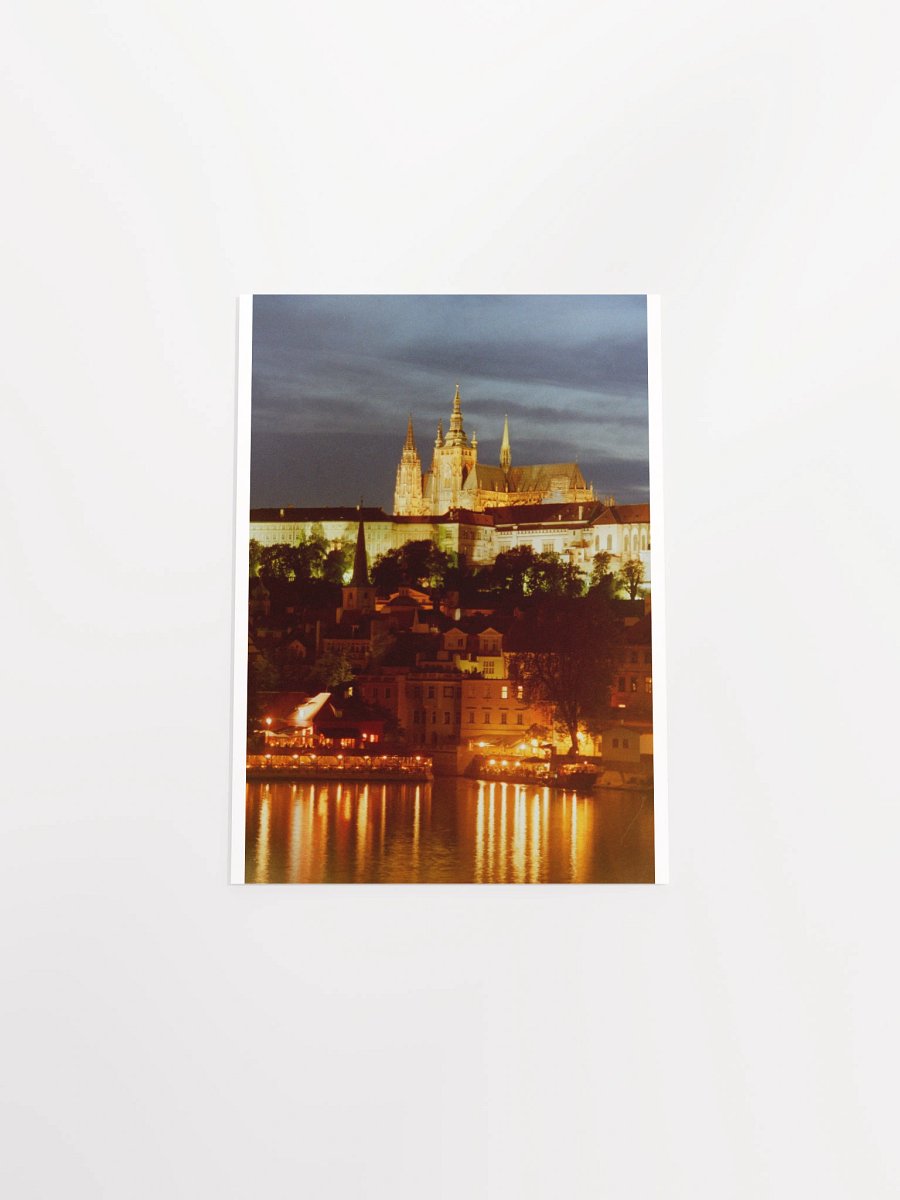 Prague - Prague Castle & Vltava River - print/poster product image (14)