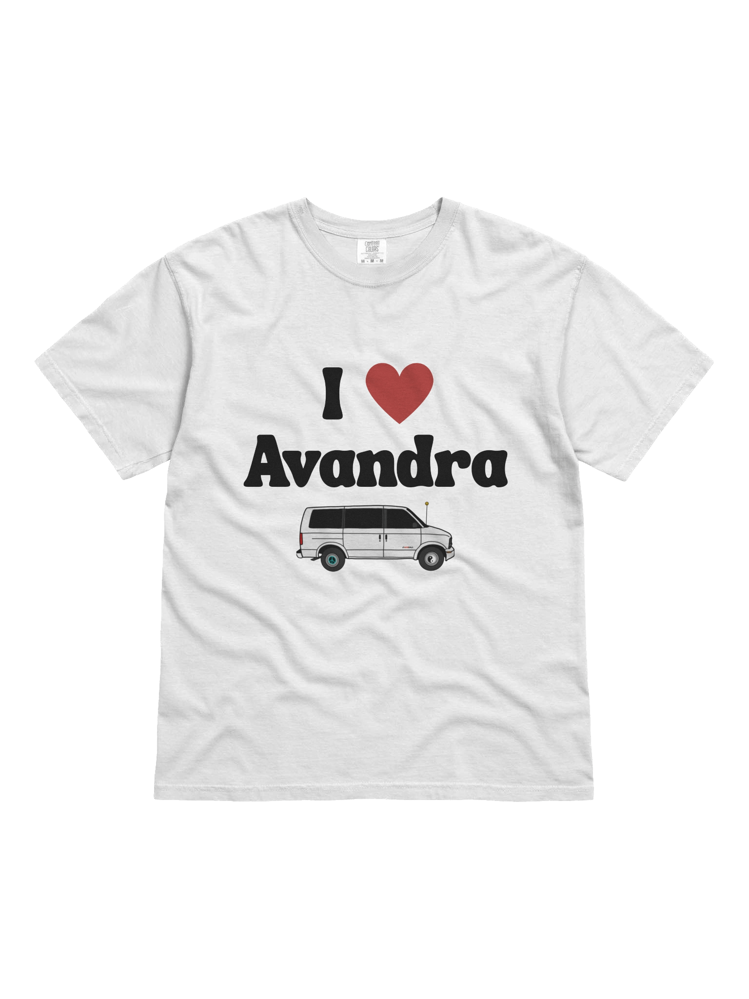 I <3 Avandra tee (white) product image (1)