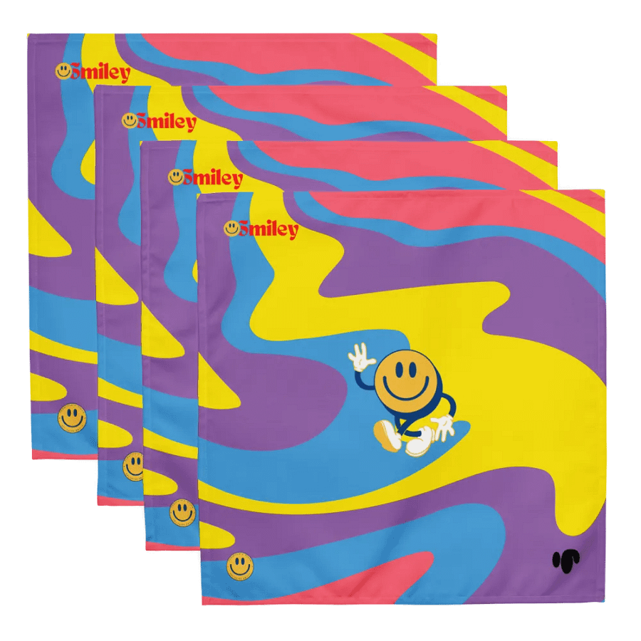 Trapos SmileySUMMER (x4) | 🙂Smiley Collection product image (7)