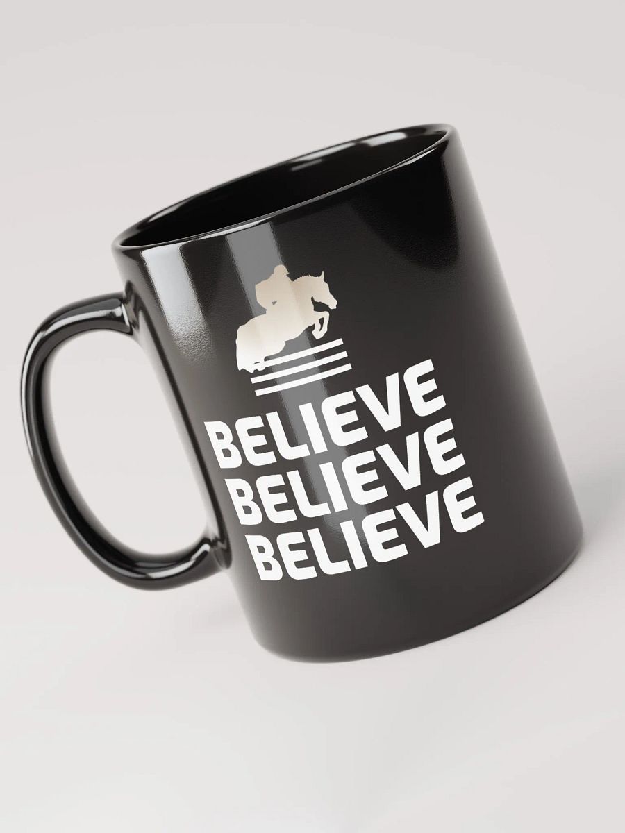Believe Show Jumping-Themed Mug product image (3)