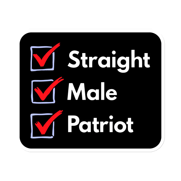 Magnet: Male Checklist product image (2)