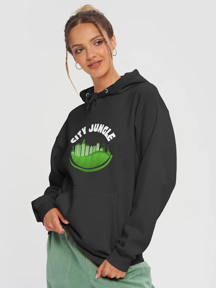 Sustainable Cityscape Leaf Hoodie product image (7)