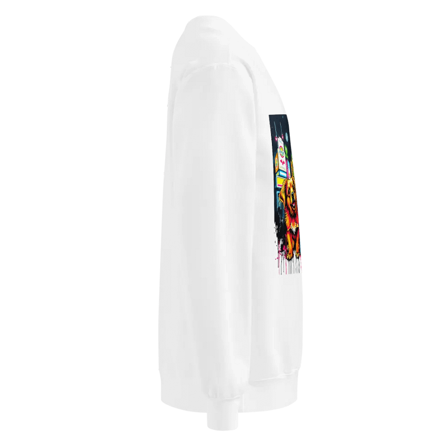 Neon City Pups Unisex Sweatshirt product image (4)