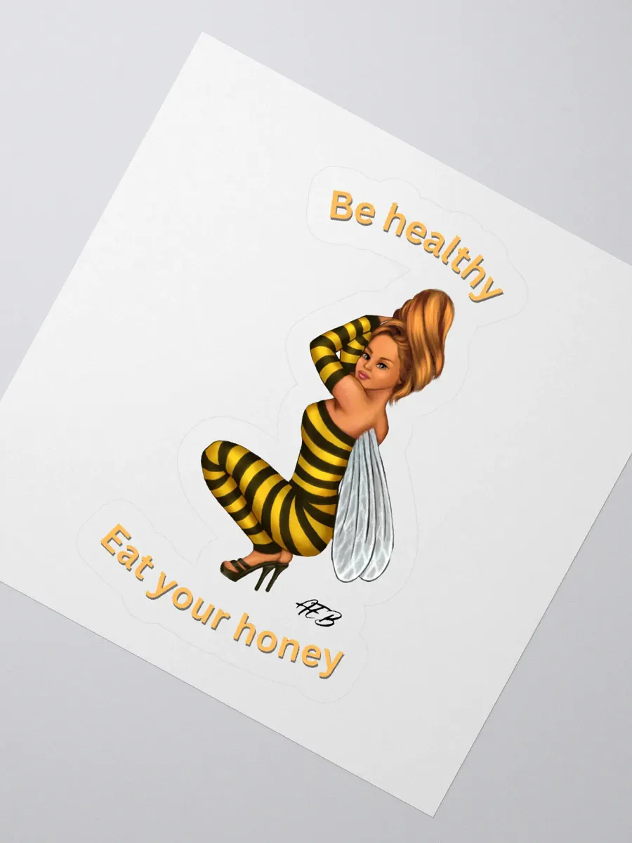 Bee Healthy Kiss Cut Stickers product image (7)