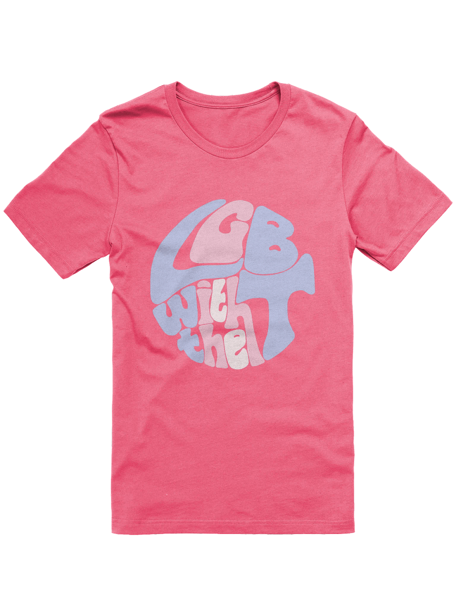Transgender LGB with the T big print tee product image (1)