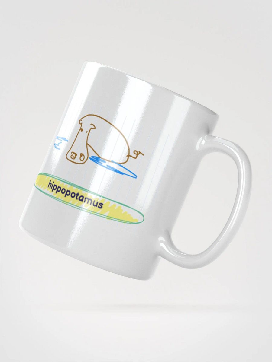 Hippopotamus mug product image (2)