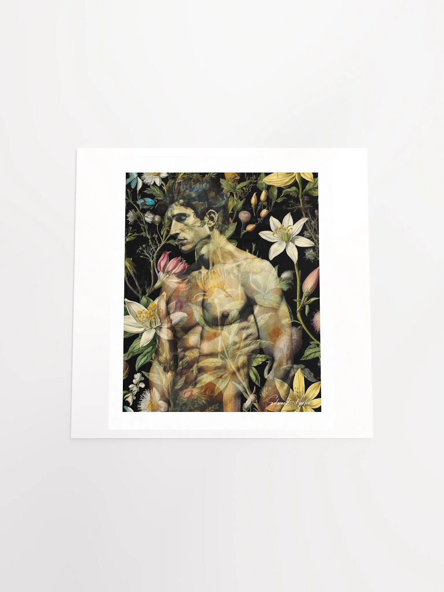 'West of Eden' by Edward Martin : Floral Fusion Matte Poster product image (19)