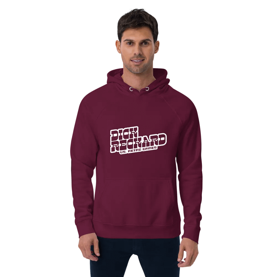 Dick Reckard vs. Retro Games MonoWhite Logo Unisex Hoodie V2 product image (3)