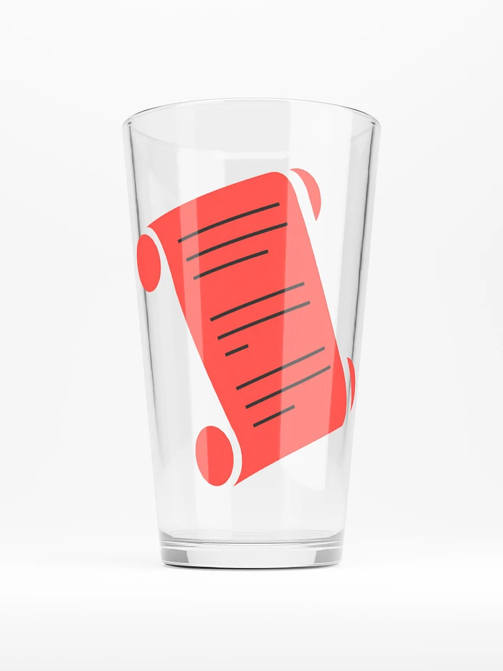 The Forbidden Scrolls Logo Shaker Pint Glass product image (1)