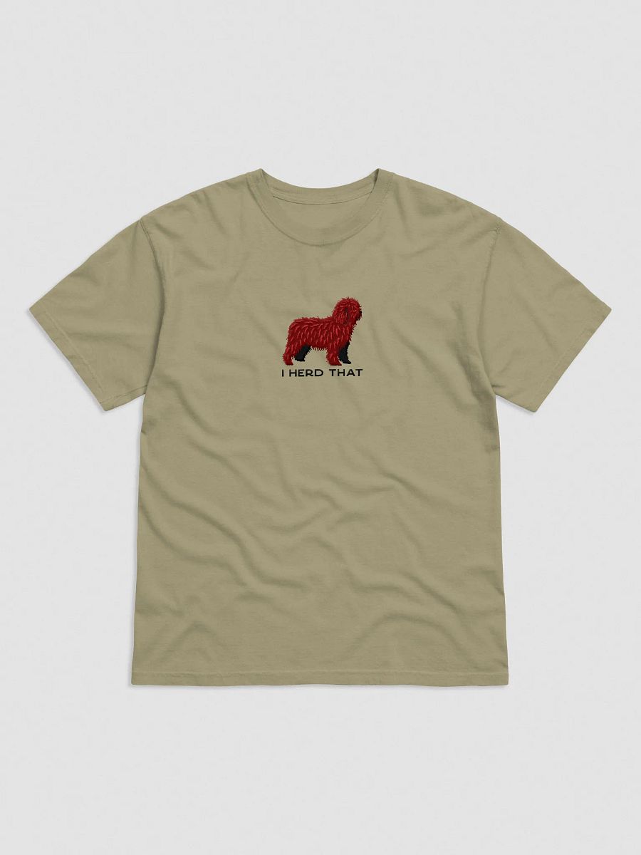 I Herd That T-Shirt(Embroidered) of a Spanish Water Dog(Chocolate) product image (9)