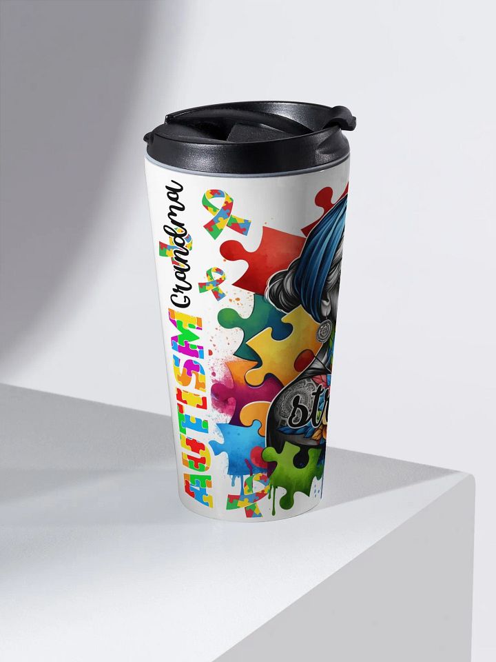 Proud Grandma Stainless Steel Travel Mug product image (2)